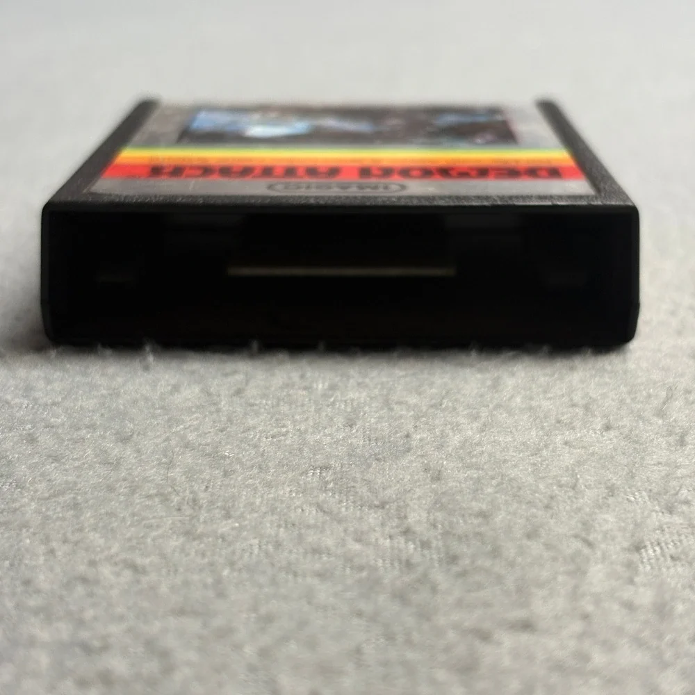 Atari 2600 Game Cartridge Lot of 6 Seaquest Demon Attack Video Pinball Football